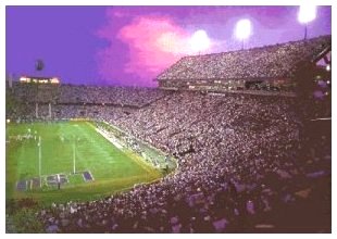 Tiger Stadium at Dusk Tiger Stadium at Dusk